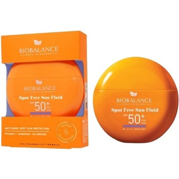 Biobalance Слънцезащитен флуид за лице Spot Free, SPF50+, 40 g