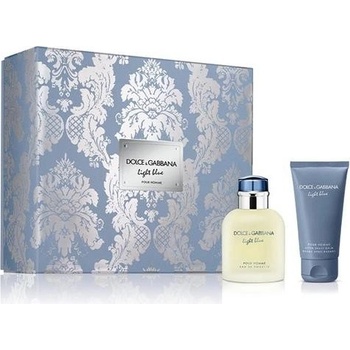 Dolce & Gabbana Light Blue Pour Homme EDT 75 ml + balzam po holení 50 ml darčeková sada