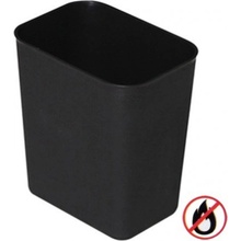 VECTOR WJ_SLT07003_BLA Bezpečnostný odpadkový kôš, plast, čierny, 14 l