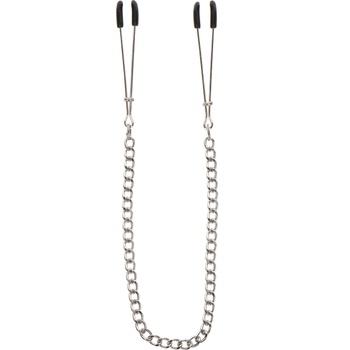 ostatní Taboom Nipple Play Tweezers With Chain Silver