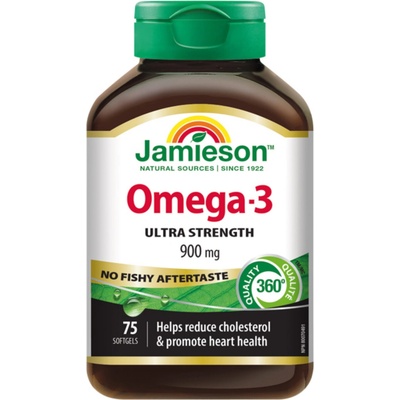 Jamieson Omega-3 ULTRA Strength 900 mg 75 kapsúl
