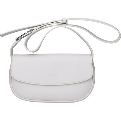 Trendy dámská koženková crossbody kabelka Millie krémová