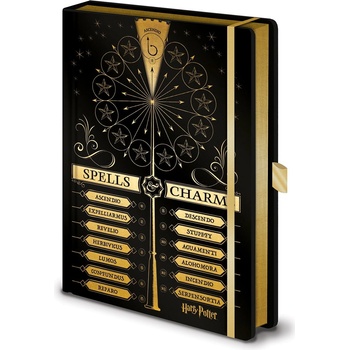 Pyramid International Тефтер Pyramid Movies: Harry Potter - Spells and Charms, формат A5 (SR72834)