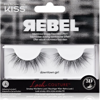 KISS Rebel изкуствени мигли Downtown Girl 1 чифт