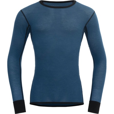 Devold Wool Mesh 190 Shirt Man Flood/Caviar M Tермобельо (GO 151 224 A 422B M)
