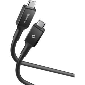 Spigen eb10020cc essential type-c cable 100w 200cm black (8800283302943)