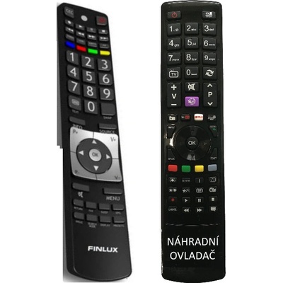 Diaľkový ovládač Emerx Finlux RC5112, RC5110