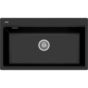 Plados Plados КУХНЕНСКА МИВКА lux 86-10 860x510 ЧЕРЕН МАТ (lx8610/70) Мивка за вграждане