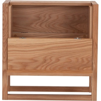 Woodman Шкаф за вино от дъбова дървесина в естествен цвят 59x60 cm NewEst - Woodman (121226101012)