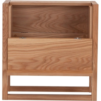 Woodman Шкаф за вино от дъбова дървесина в естествен цвят 59x60 cm NewEst - Woodman (121226101012)