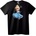 NOONEBRAND Тениска Синята Рокля на Cinderella - M, Black