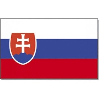 Vlajka Slovensko 30 x 45 cm na tyčce