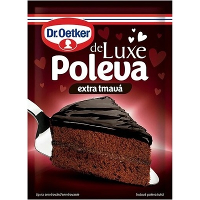 Dr. Oetker Poleva de Luxe extra tmavá 100 g
