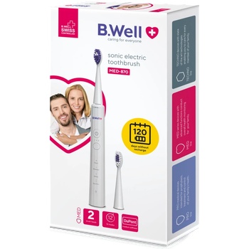 Image 1 of B.Well Sonic MED 870 white (BWELMED870WH)