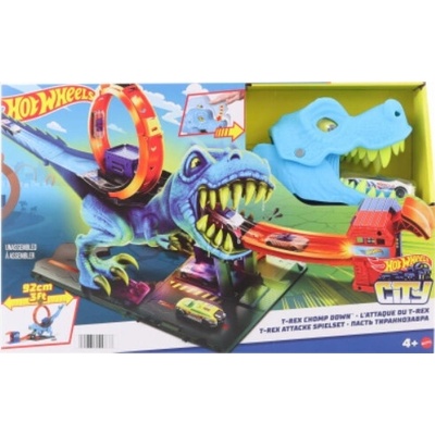 Mattel Hot Wheels City T-Rex smyčka