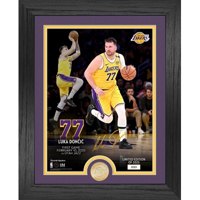 Obraz Los Angeles Lakers NBA Luka Doncic Bronze Coin