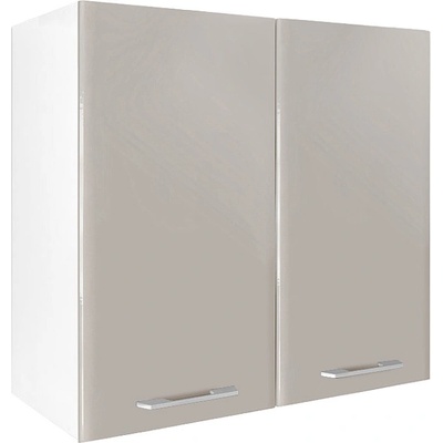 Matis Кухненски шкаф горен с две врати in mdf v80 кашмир гланц