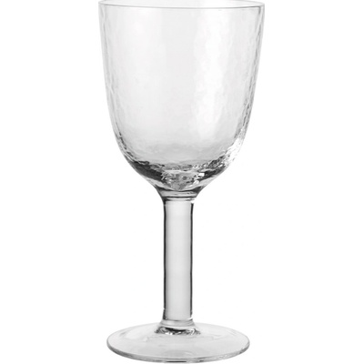 Broste Sklenice na bílé víno HAMMERED čirá 300 ml
