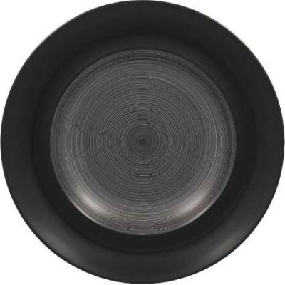 RAK Porcelain Trinidad talíř hluboký s hranou pr. 30 cm šedý
