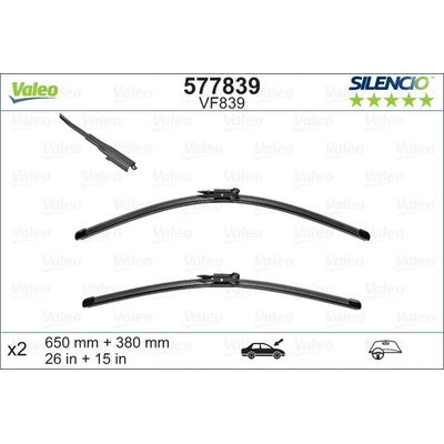 Valeo Silencio X-TRM 650+380 mm 577839 sada