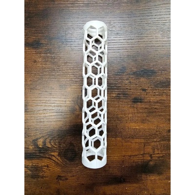 Mechová opora 3D, nastavitelný díl 25 cm, bílá