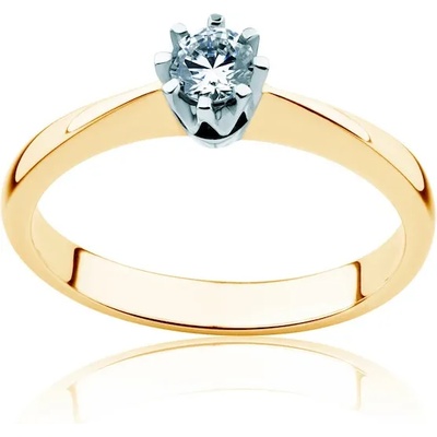 SAVICKI Годежен пръстен Triumph of Love: двуцветно злато, диамант