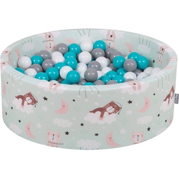 Divio suchý bazén 90x30 cm + 300 míčků vzor 202
