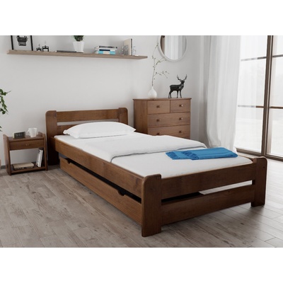 Textilomanie Laura dub s laťkovým roštem matrace Deluxe 10 cm