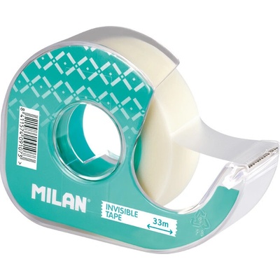 MILAN Lepiaca páska neviditeľná/matná 19 mm x 33 m s dispenzorom