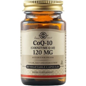 Solgar CoQ-10 120 mg, 30 vegetable capsules