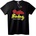 NOONEBRAND Тениска Позитивно Мислене Оставай Силен - 2XL, Black