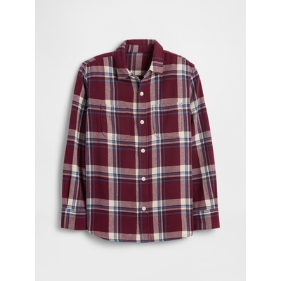 GAP Бебешка фланелена риза GAP GAP | Cherven | Момчешки | M