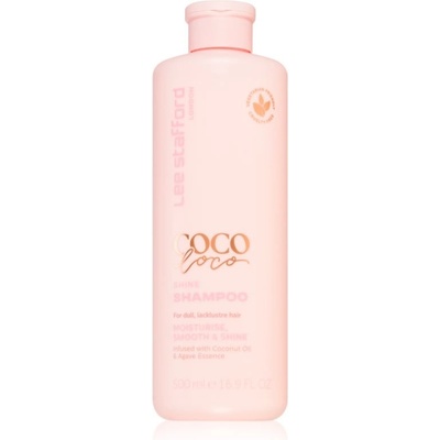 Lee Stafford CoCo LoCo Agave šampon pro každodenní mytí vlasů pro lesk a hebkost vlasů 500 ml