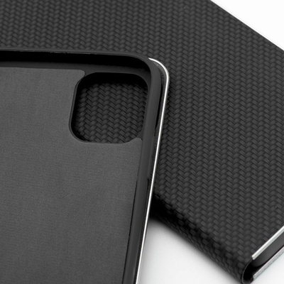 Luna Book Carbon iPhone 7/8/SE 2020/SE 2022 - čierne