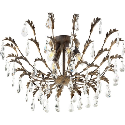 Onli - Таванно осветително тяло TERESA 5xE14/6W/230V бронзово (OL0563)