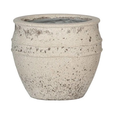 Pottery Pots Athena křídově bílá 28,5 x 24 cm