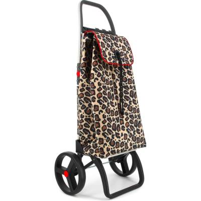 Rolser I-Max Wild 2 Logic RSG nákupní taška na kolečkách, leopardí vzor IMX568-1037