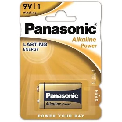 Panasonic Батерия, 9v, 1 бр, panasonic "Алкално захранване" 6lr61apb-1bp/6lr61apb/1bp (6lr61apb-1bp/6lr61apb/1bp)