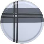 Born in Sweden Поднос за сервиране Cross Thin 46 см сив (7340308)