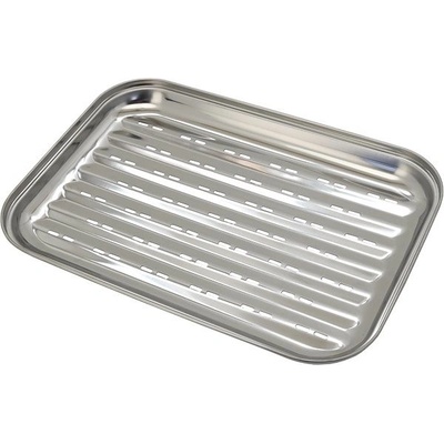 Cattara Grilovací tácek nerez 34 x 24 cm