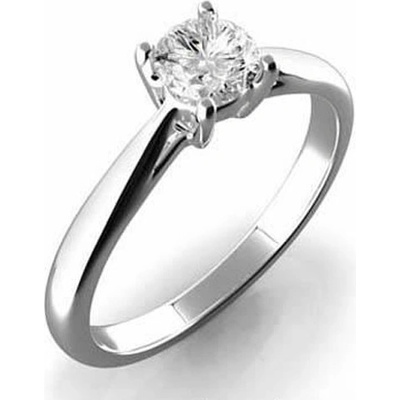 Zlatnictví Zlatíčko prsten z bílého zlata s diamantem Gems Viola 990.386-0212