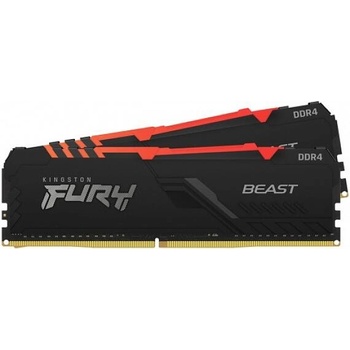 Kingston Fury Beast DDR4 32GB 3200MHz CL16 (2x16GB) KF432C16BB2AK2/32