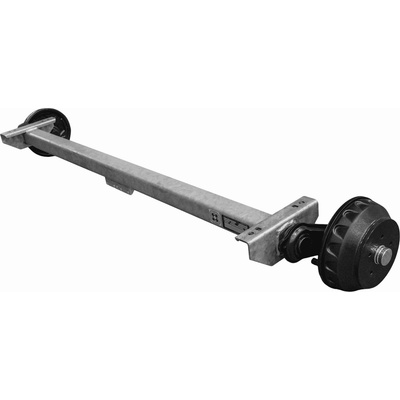 Brzděná náprava KNOTT VGB18MV pro přívěs/nosič automobilů 1800 kg 1750 mm 2220 mm 5x112