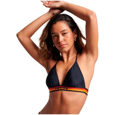 Superdry Vintage Logo NH bikini top - Blue (Navy)