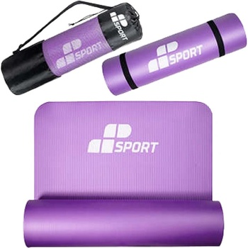 Image 1 of MP Sport NBR Fitness Yoga Mat / Постелка за фитнес и йога / 180см х 60см х 1см - С чанта за носене - Различни цветове Лилав