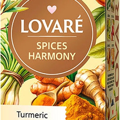 LOVARÉ Lovare Spices Harmony 24 sáčků bylinný čaj 43,2 g