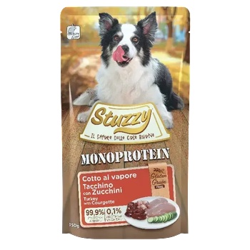 Image 1 of Stuzzy MONOPROTEIN TURKEY WITH COURGETTE пауч за куче с пуешко с тиквички 150gr