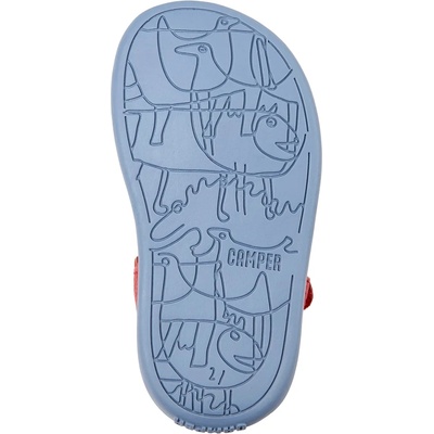 Camper Детски сандали от кожа Camper TWS FW by Moomin (K800698)