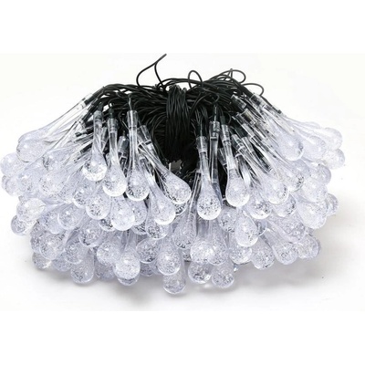 IMMAX DROP solární, 200x LED, 20 m, IP65, teplá bílá