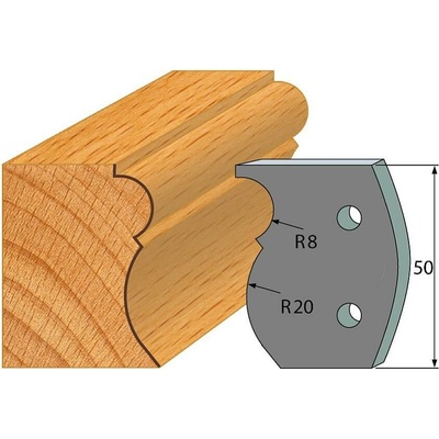 IGM profil 502 - pár omezovačů 50x4mm SP